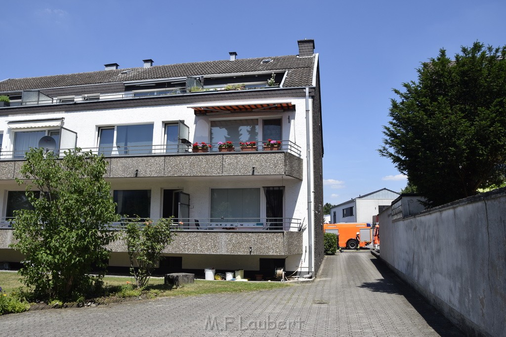 Feuer 1 Koeln Porz Grengel Waldstr P056.JPG - Miklos Laubert